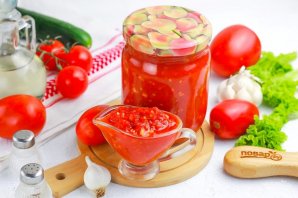 Аджика вареная на зиму из помидоров Аджика вареная на зиму из помидоров