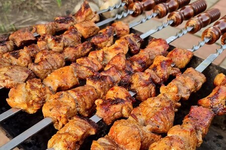 Шашлык из свинины на минеральной вод Шашлык из свинины на минеральной вод