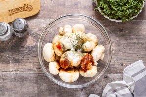 Грибы в аэрогриле