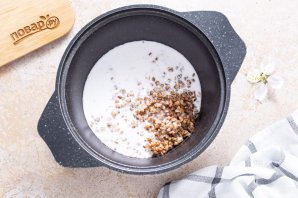 Гречневая каша на кокосовом молоке