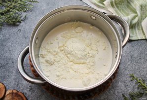 Обезжиренный ванильный йогурт Обезжиренный ванильный йогурт