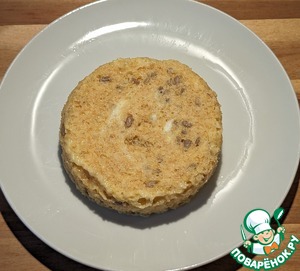 Булочка из отрубей в микроволновке Булочка из отрубей в микроволновке