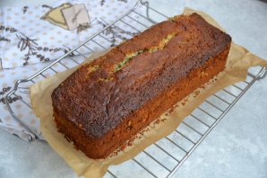 Апельсиновый кекс с маком