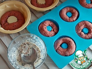 Свекольные бублики с семечками