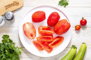 Кабачки в томате на зиму