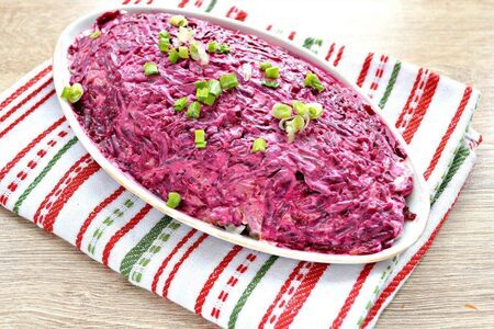 Сельдь под шубой - классический рецепт