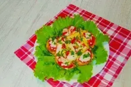 Яичница по итальянски за 12 минут.