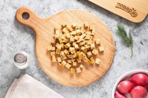 Вегетарианская окрошка Вегетарианская окрошка