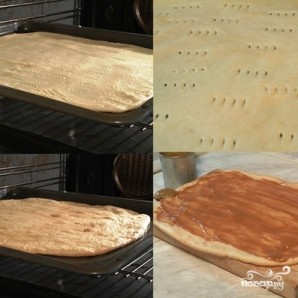 Пирожное с варёной сгущёнкой Пирожное с варёной сгущёнкой