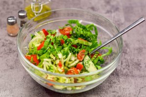 Салат из капусты пак-чой Салат из капусты пак-чой