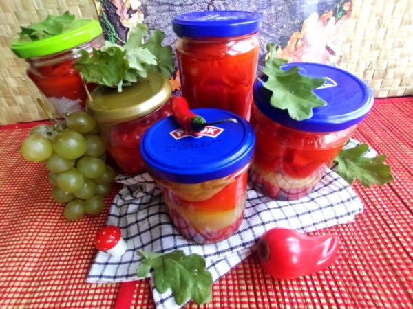 Перцы жареные на зиму Перцы жареные на зиму