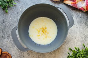 Лимонно-черничные оладьи Лимонно-черничные оладьи