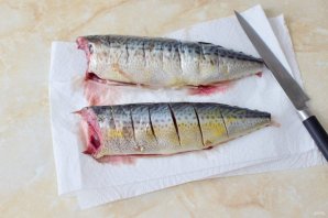 Скумбрия в фольге Скумбрия в фольге