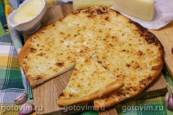 Сырная пицца с соусом «Альфредо»