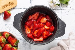 Клубничное варенье без сахара