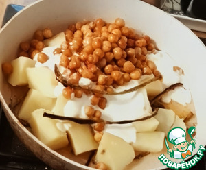 Чаат из спаржи