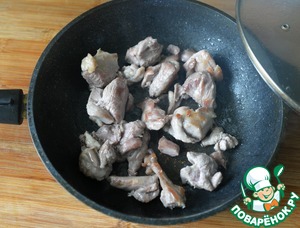 Чахохбили из индейки с мятой