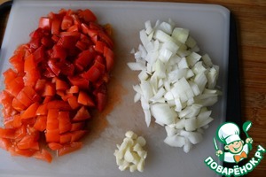 Чахохбили из индейки с мятой