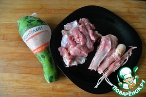 Чахохбили из индейки с мятой