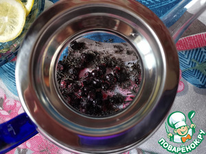 Чай с черникой и чабрецом