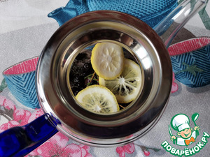 Чай с черникой и чабрецом