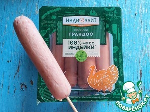 Чатни из красной смородины с корн-догами Чатни из красной смородины с корн-догами