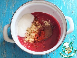 Чатни из красной смородины с корн-догами Чатни из красной смородины с корн-догами