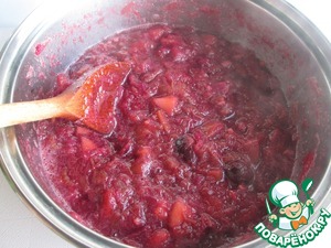 Чатни из ревеня с вишней