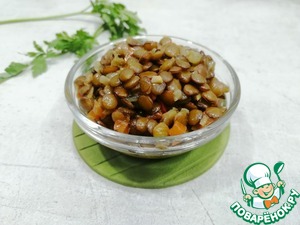 Чечевица с карри