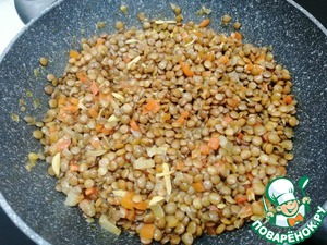 Чечевица с карри