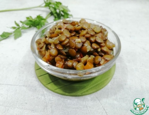 Чечевица с карри