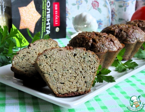 Чечевично-злаковые печеночные маффины Чечевично-злаковые печеночные маффины