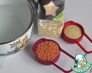 Чечевичный суп с полентой Чечевичный суп с полентой