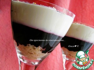 Чернично-лимонный десерт Чернично-лимонный десерт