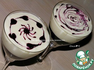 Чернично-лимонный десерт Чернично-лимонный десерт