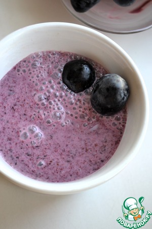 Чернично-виноградный смузи Чернично-виноградный смузи