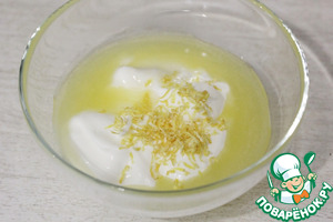 Черничные вафли