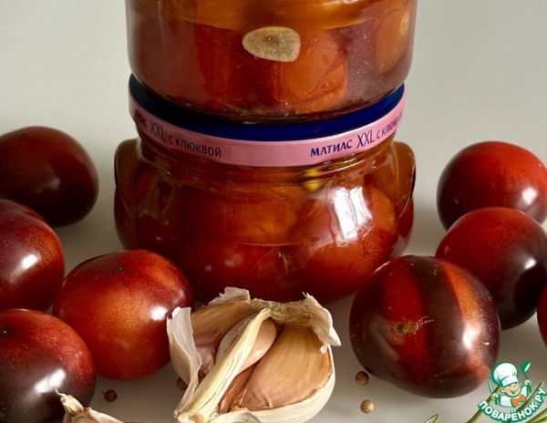 Черри конфи с кориандром и розмарином