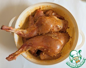 Чесночный кролик по-испански