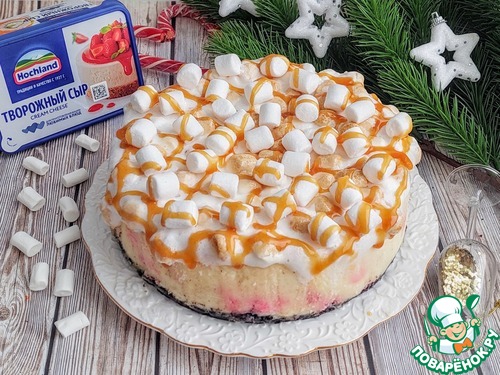 Чизкейк с маршмеллоу Чизкейк с маршмеллоу