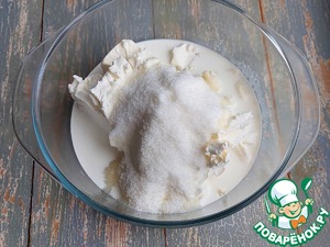 Чизкейк с маршмеллоу Чизкейк с маршмеллоу