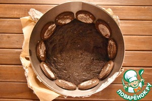 Чизкейк с шоколадным печеньем