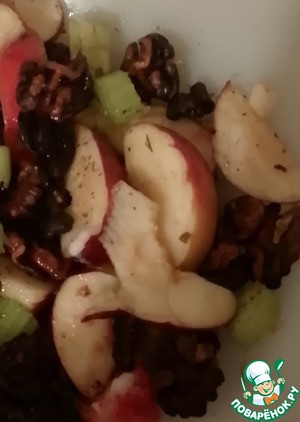 Цитрусовый салат с грецкими орехами Цитрусовый салат с грецкими орехами