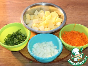 Cуп из куриных шеек с рисом Cуп из куриных шеек с рисом