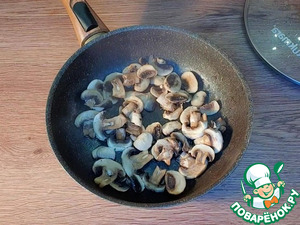 Цветная капуста с грибами