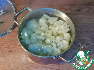 Цветная капуста с грибами