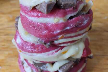 Цветной ванильный краффин Цветной ванильный краффин