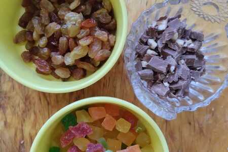 Цветной ванильный краффин Цветной ванильный краффин