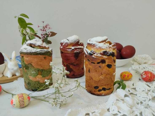 Цветной ванильный краффин Цветной ванильный краффин