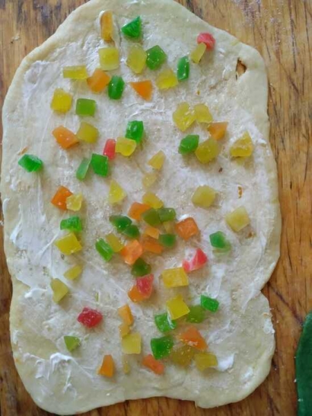 Цветной ванильный краффин Цветной ванильный краффин